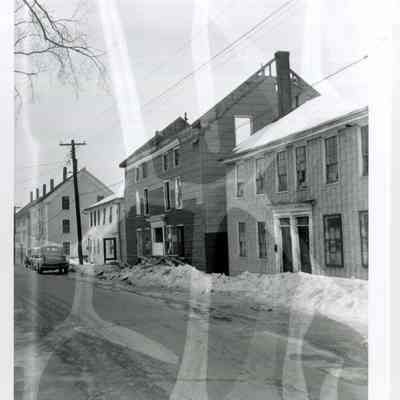 Mill Street buildings being razed 3/20/1956