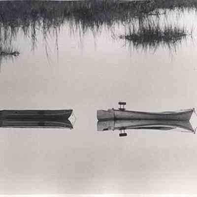 Two boats at the Town Landing
