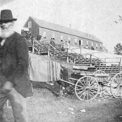 A photo of Topsham Fair grounds.
