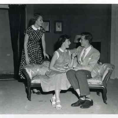 Rehearsal for the BHS Senior Play