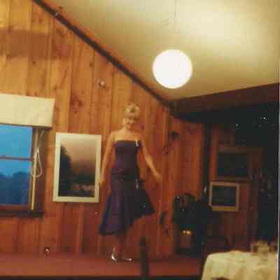 Lisa Kelly at the Farewell party in Augusta