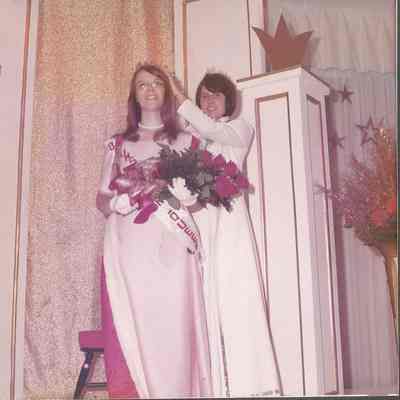 1972-73 Brunswick Teen Queen Agnes Racine.