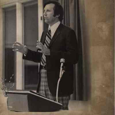 A photo view of George Zitney. 3/29/1977.