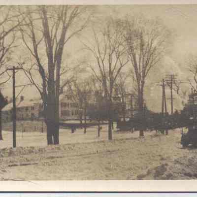 Postcard of 181 Park Row from Maine St