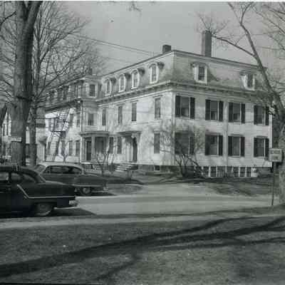 A photo of the Brunswick Hospital on Cumberland St. 4/18/1956.