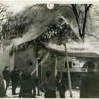 Bill Mitchell's Barn Fire