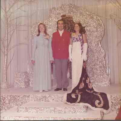 1972-73 Teen Queen Agnes Racine, Gene Gagne Pageant Director