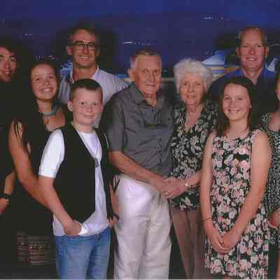 Group Photo of Monk & Spackman Family