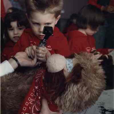 A photo view of Blaine Trafton. 3/24/1989.