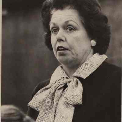 A photo view of Mary Pitcher. 7/9/1979.