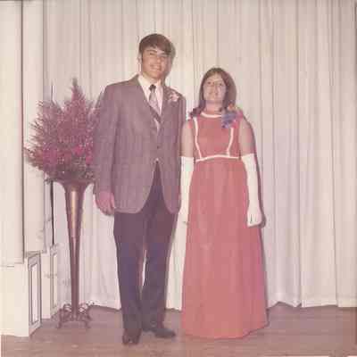Donna Bernd escorted by Bernard Pelletier