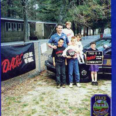 Brunswick Police Department D.A.R.E. Officer Richard Desjardins