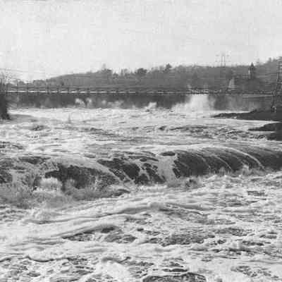 The Androscoggin River and Falls