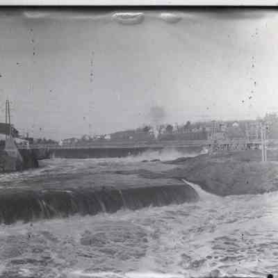 1923 flood ("freshet"), Suspension Bridge to Old Story Power Plant
