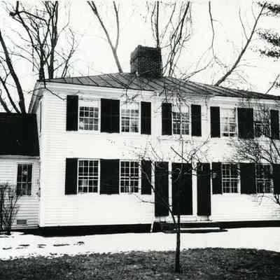 A photo of the house at 53 Elm St. Topsham. 4/1992.