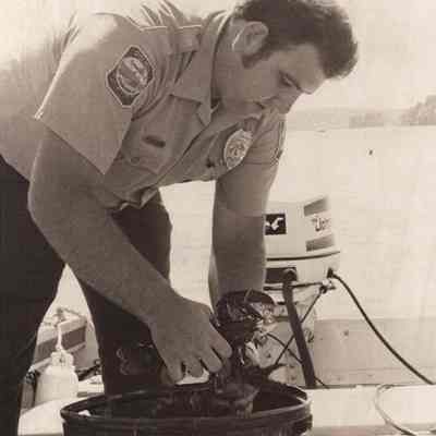A photo view of Alan Houston. 9/22/1980.