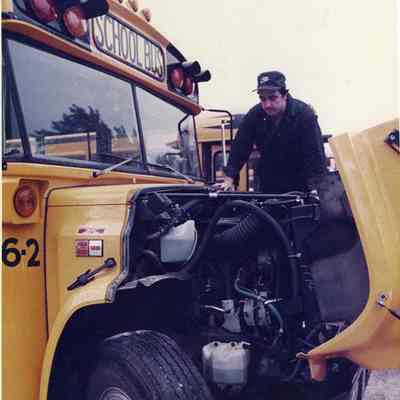 Unidentified mechanic