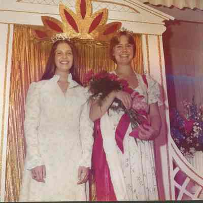 The 1976 and 1977 Brunswick Teen Queen.
