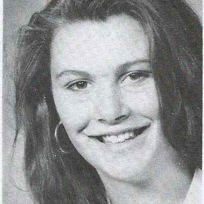 A B/W photograph of Cara Martin age 16, talent song/dance