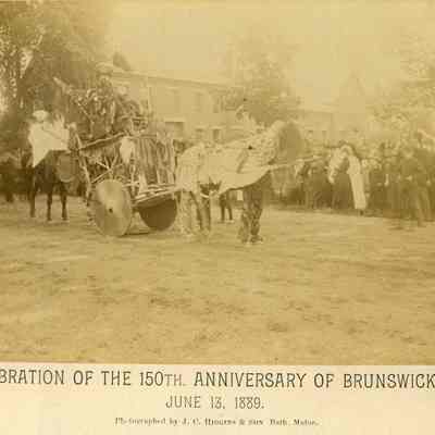 Parade Float, 150th Anniversary of Brunswick