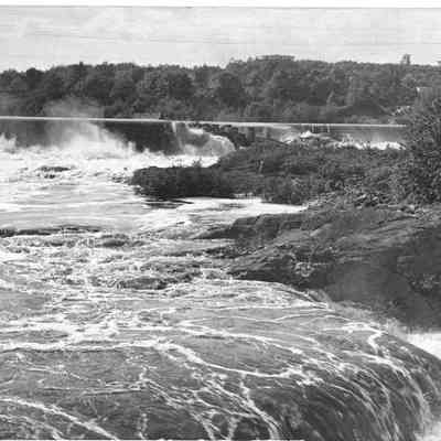 The Androscoggin River Falls