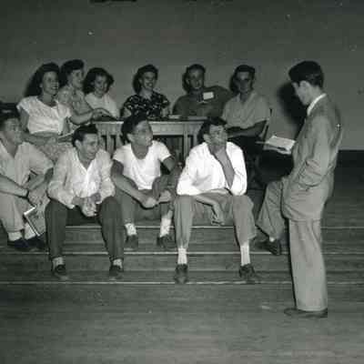 Mike Coombs and Some Young Actors