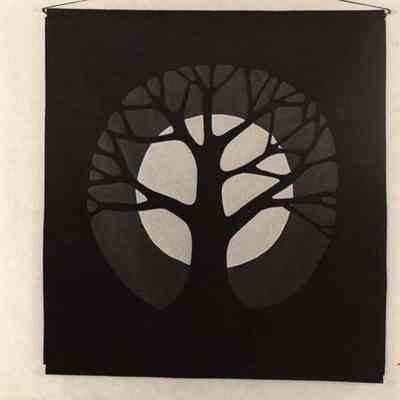 A photo view of Tasha Cullen's print. 2/2/1981.