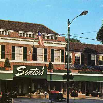 A picture postcard of Senter's