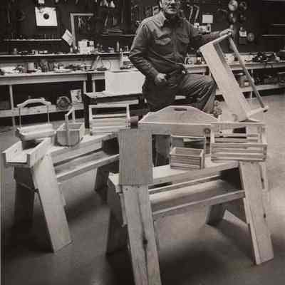 A photo view of George Homer. 2/14/1980.