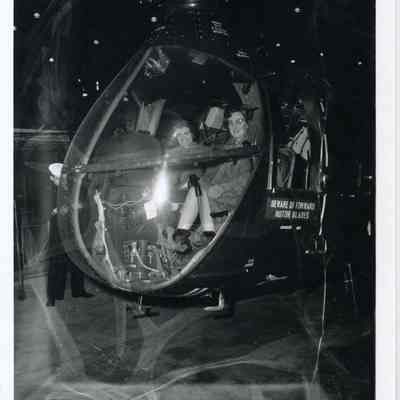 Longfellow School Teachers and BNAS Helicopter