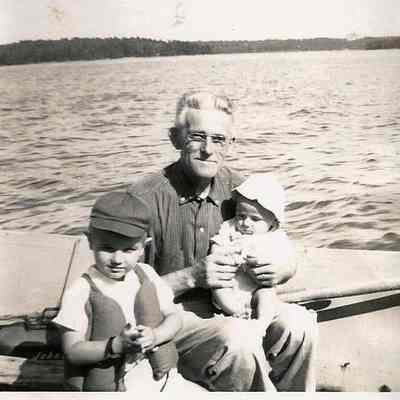Samuel S. Holbrook and his two Grandsons