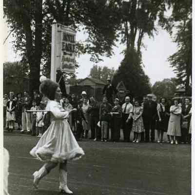 Drum Majorette at the Brunswick Bicentennial Parade