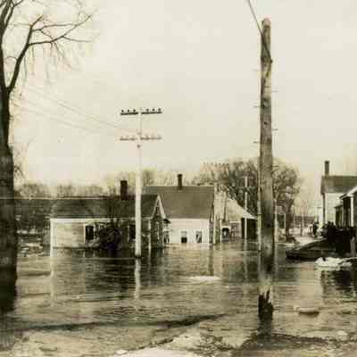 Water Street during the 1936 Flood
