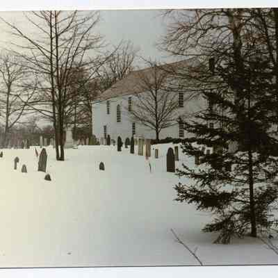 Harpswell Meeting House from south 1988