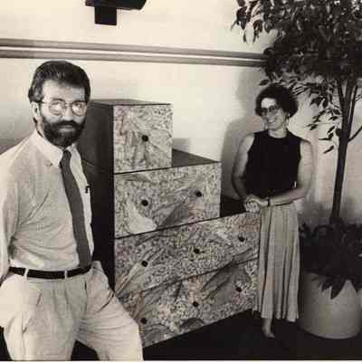 A photo view of Steven & Marjorie Moore. 6/27/1991.