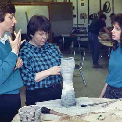 Pottery class