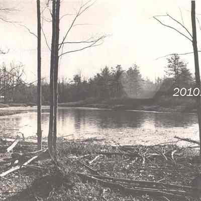 Pond Between Maquoit and Mere Point Roads