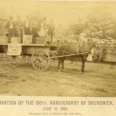 Parade Float, 150th Anniversary of Brunswick