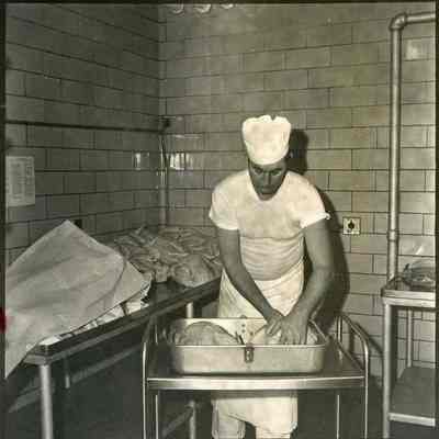 Navy Cook at Work