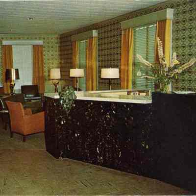 Main desk, Hotel Eagle