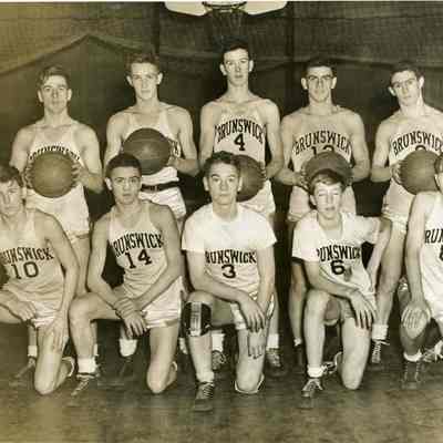 Brunswick High School 1947 Boys Basketball Team