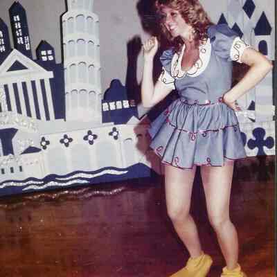 A color photograph of Collette Evrard contestant #5