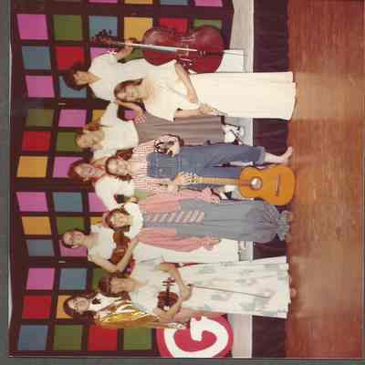 The contestants in their Talent presentation costumes