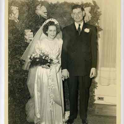 Bride and Groom at Deaton Wedding