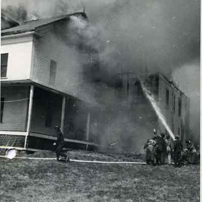 Fire at Domhegan