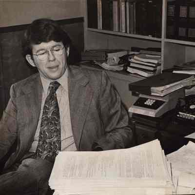 A photo view of John Wohaupter. 2/18/1975
