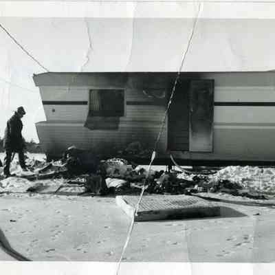 Johansen Trailer Fire