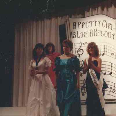 1985 Teen Queen Beth Wentworth.
