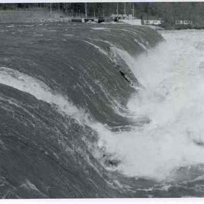 1987 Androscoggin River Flood at New Dam, Brunswick