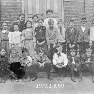 Group of Students at Center Street School